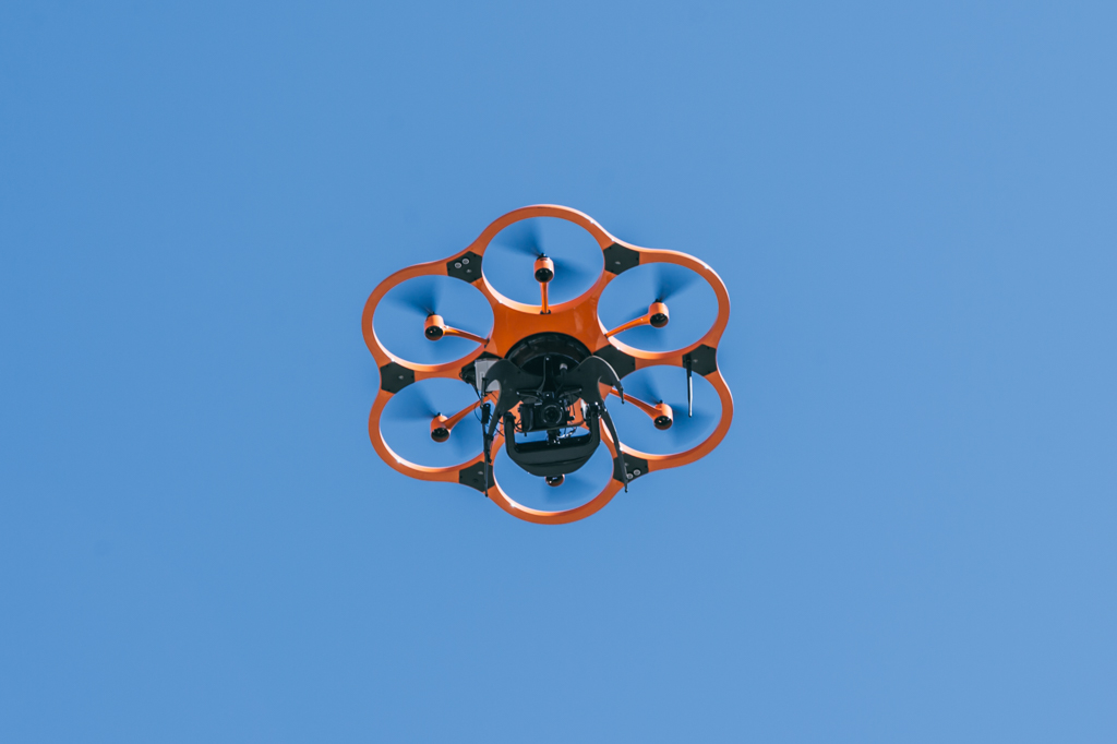 Drohne im Flug Event München